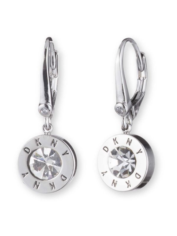 DKNY DKNY Naušnice  srebro / prozirna
