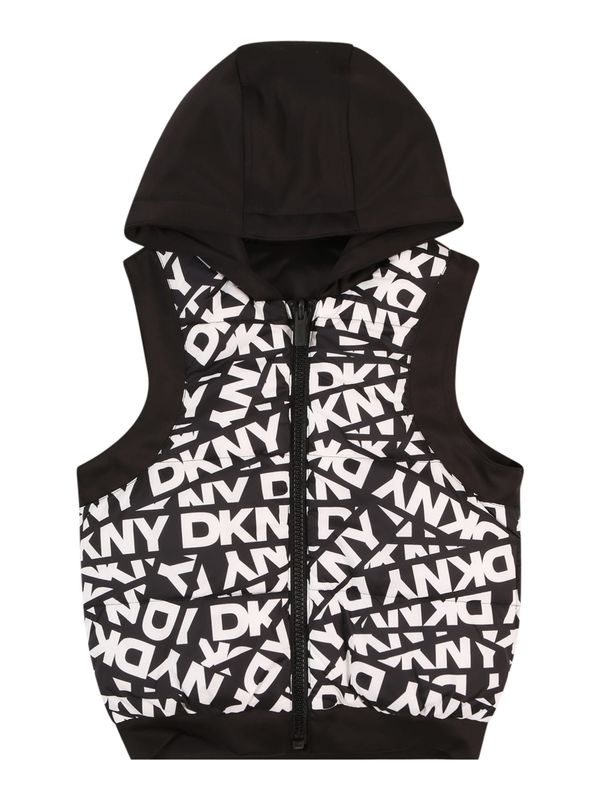 DKNY DKNY Prsluk  crna / bijela