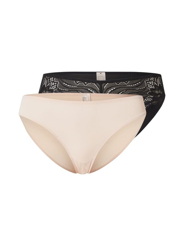 Dorina Dorina Slip  boja pijeska / crna