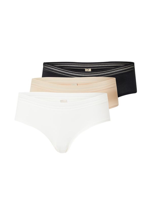 Dorina Dorina Slip  svijetlobež / crna / bijela