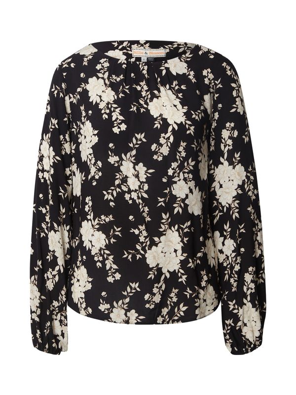 Dorothy Perkins Dorothy Perkins Bluza 'Billie and Blossom'  boja pijeska / crna
