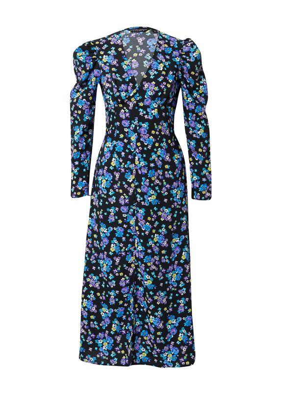 Dorothy Perkins Dorothy Perkins Haljina  morsko plava / limeta zelena / ljubičasta / bijela