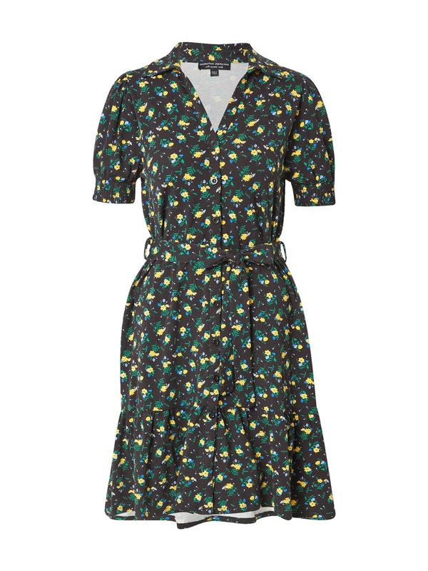 Dorothy Perkins Dorothy Perkins Košulja haljina 'Lemon Ditsy'  svijetloplava / žuta / zelena / crna