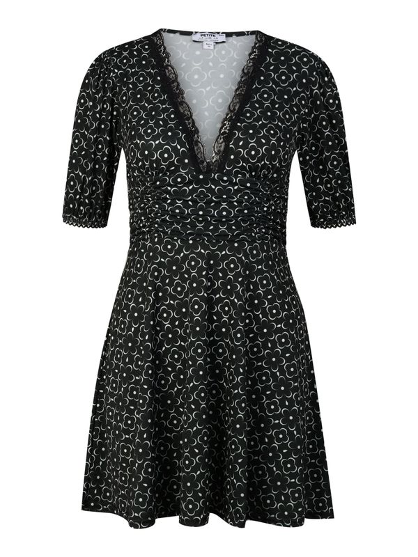 Dorothy Perkins Petite Dorothy Perkins Petite Haljina  crna / bijela
