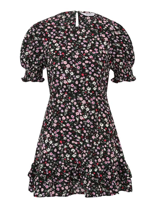 Dorothy Perkins Petite Dorothy Perkins Petite Haljina 'Ditsy'  antracit siva / žad / roza / prljavo roza / bijela