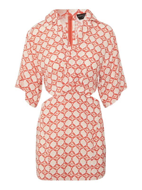 Dorothy Perkins Petite Dorothy Perkins Petite Haljina  narančasta / pastelno narančasta / bijela