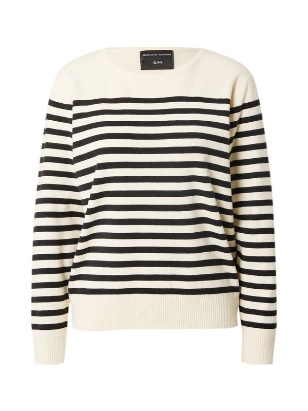 Dorothy Perkins Dorothy Perkins Pulover  boja slonovače / crna
