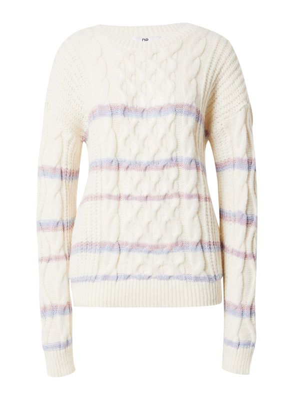 Dorothy Perkins Dorothy Perkins Pulover  ecru/prljavo bijela / svijetloplava / šljiva