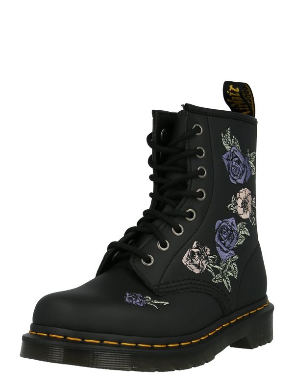 Dr. Martens Dr. Martens Gležnjače na vezanje '1460 Vonda'  zelena / ljubičasto plava / roza / crna
