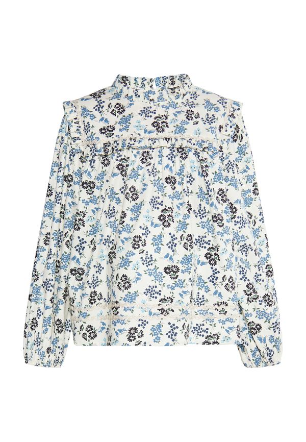 DreiMaster Vintage DreiMaster Vintage Bluza  morsko plava / zelena / crna / bijela