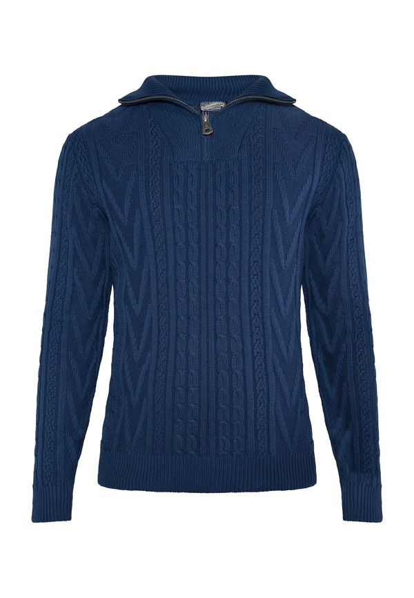 DreiMaster Vintage DreiMaster Vintage Pulover  morsko plava