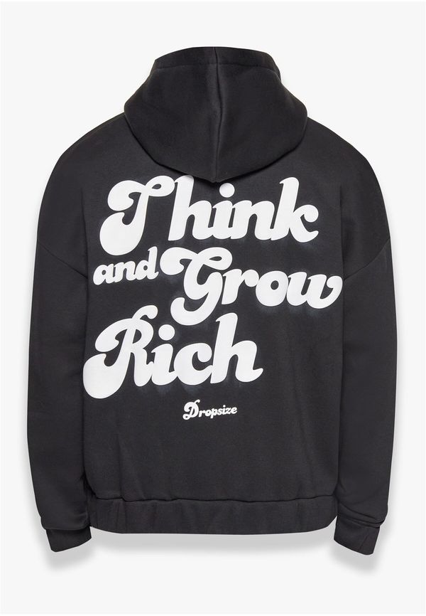 Dropsize Dropsize Gornji dio trenirke 'Heavy Grow Rich'  crna / bijela