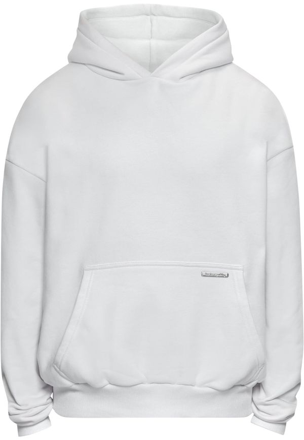 Dropsize Dropsize Sweater majica  srebro / prljavo bijela