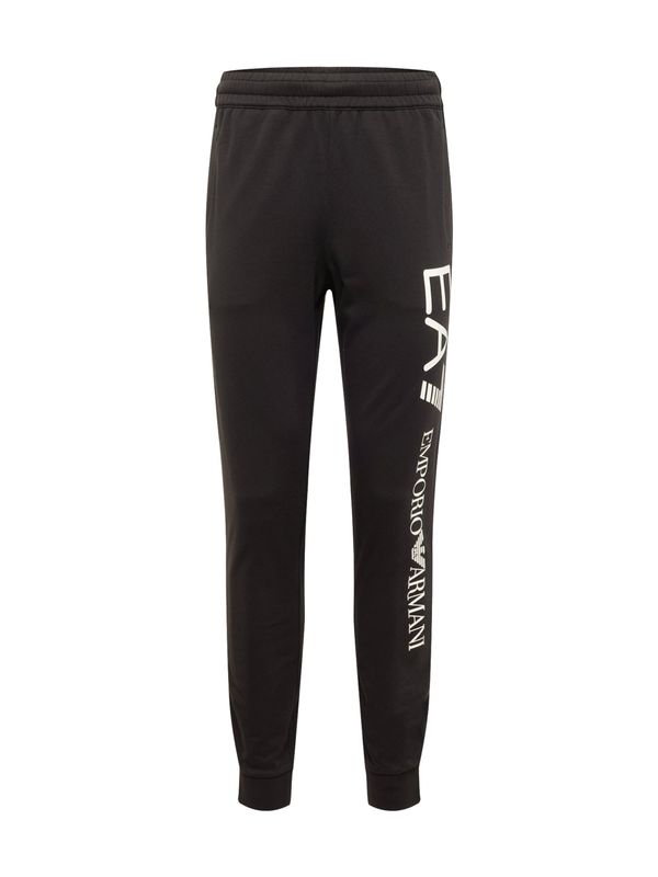 EA7 Emporio Armani EA7 Emporio Armani Hlače  crna / bijela