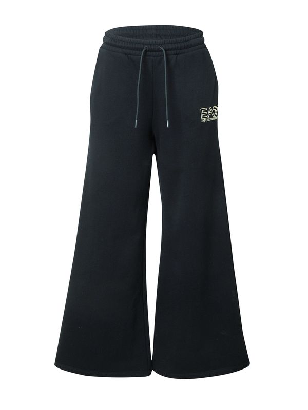 EA7 Emporio Armani EA7 Emporio Armani Hlače 'TRAIN VISIBILITY'  zlatna / crna