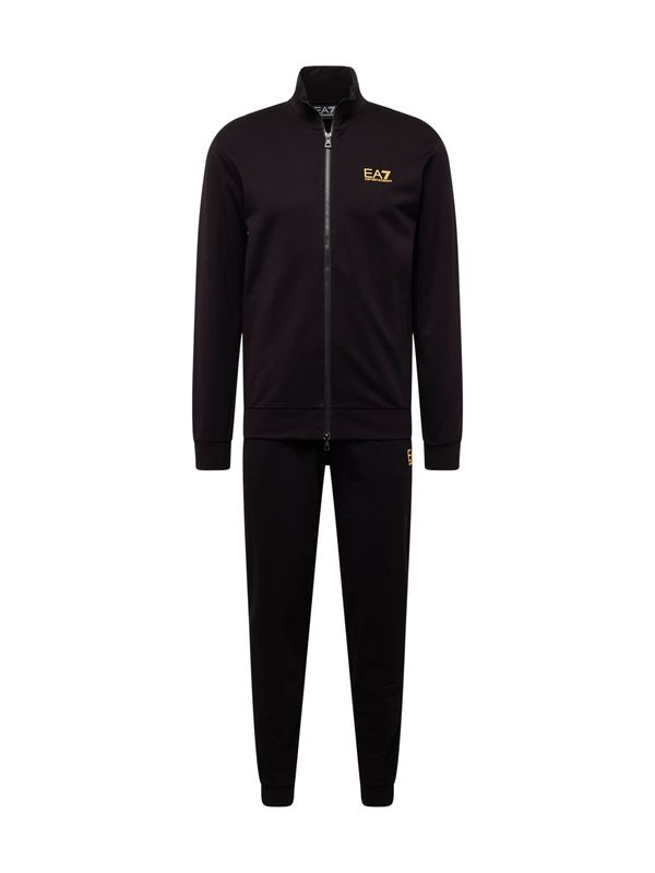 EA7 Emporio Armani EA7 Emporio Armani Jogging komplet  zlatna / crna