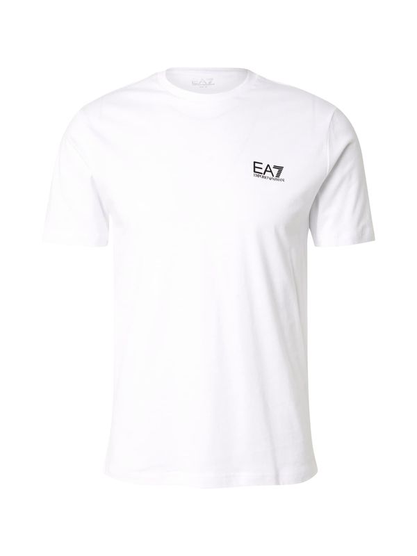 EA7 Emporio Armani EA7 Emporio Armani Majica  crna / bijela