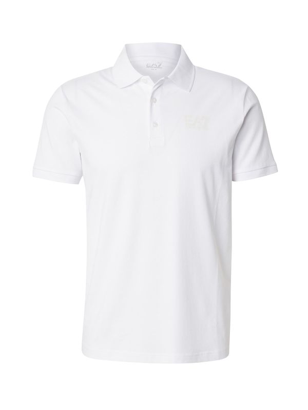 EA7 Emporio Armani EA7 Emporio Armani Majica  svijetlobež / bijela