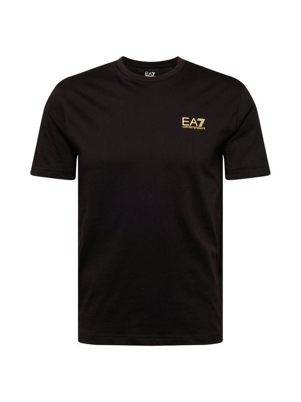 EA7 Emporio Armani EA7 Emporio Armani Majica  zlatna / crna