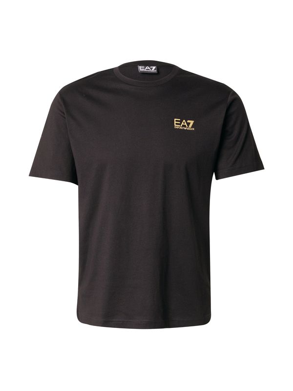 EA7 Emporio Armani EA7 Emporio Armani Majica  zlatna / crna