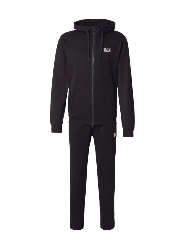 EA7 Emporio Armani EA7 Emporio Armani Odjeća za vježbanje  crna / bijela