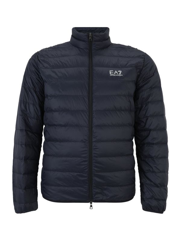 EA7 Emporio Armani EA7 Emporio Armani Prijelazna jakna  morsko plava / svijetlosiva