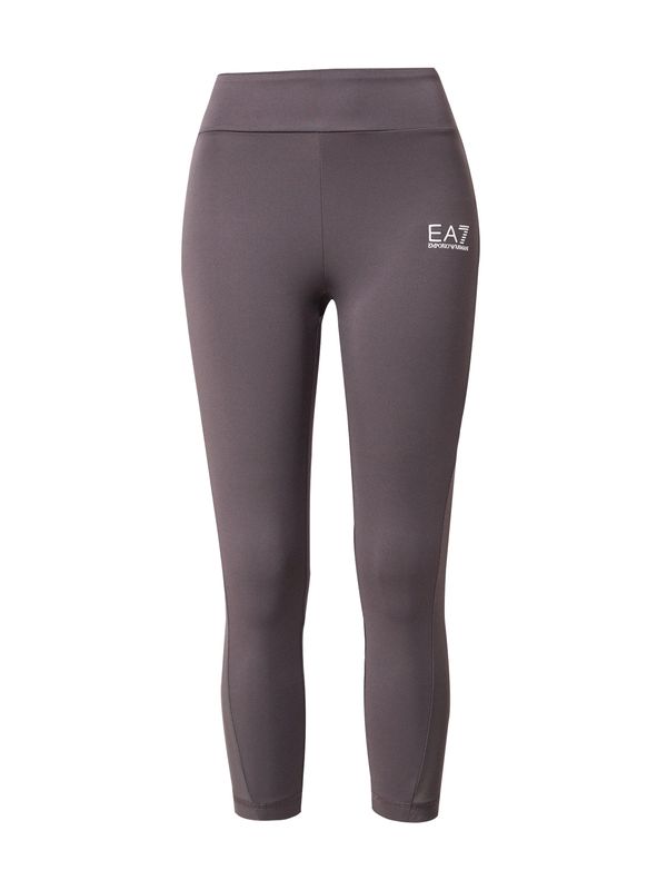 EA7 Emporio Armani EA7 Emporio Armani Sportske hlače  siva / prljavo bijela