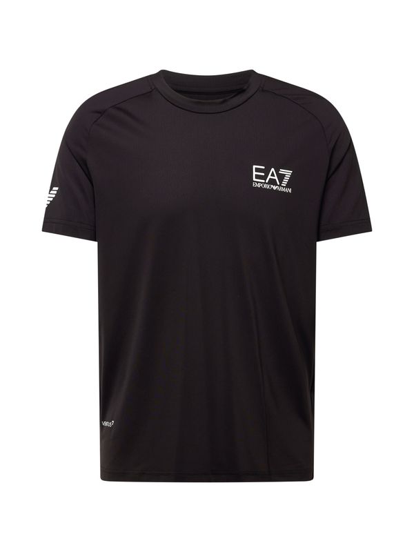 EA7 Emporio Armani EA7 Emporio Armani Tehnička sportska majica  crna / bijela