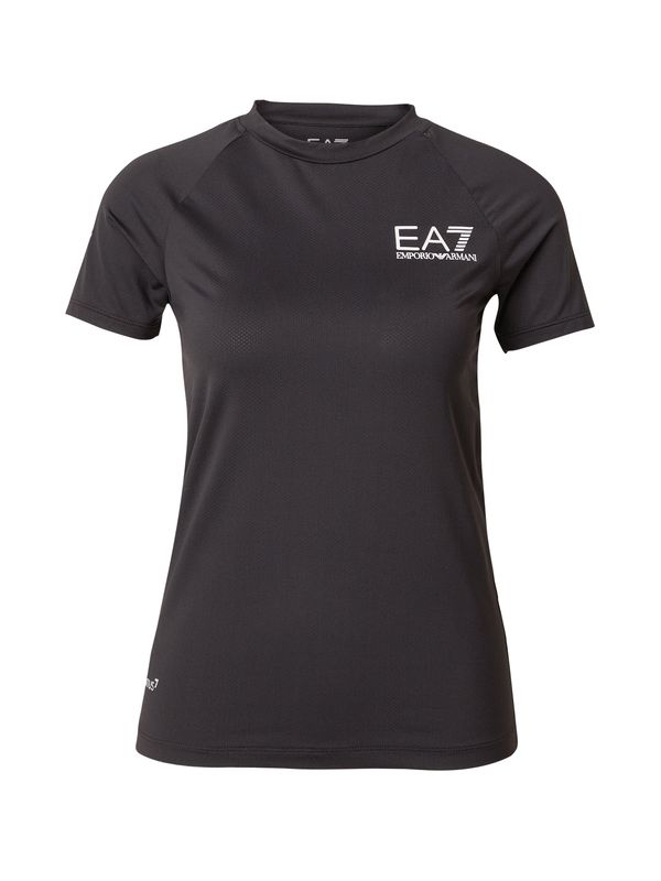 EA7 Emporio Armani EA7 Emporio Armani Tehnička sportska majica  crna / bijela