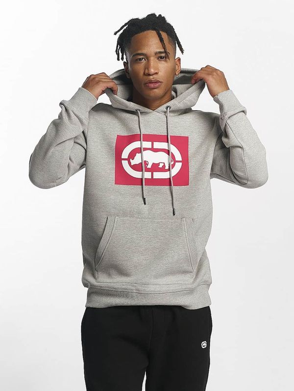 Ecko Unlimited Ecko Unlimited Sweater majica  siva / crvena / bijela