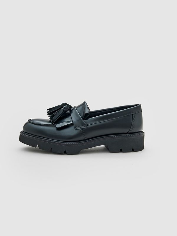 EDITED EDITED Slip On cipele 'Patrice'  crna
