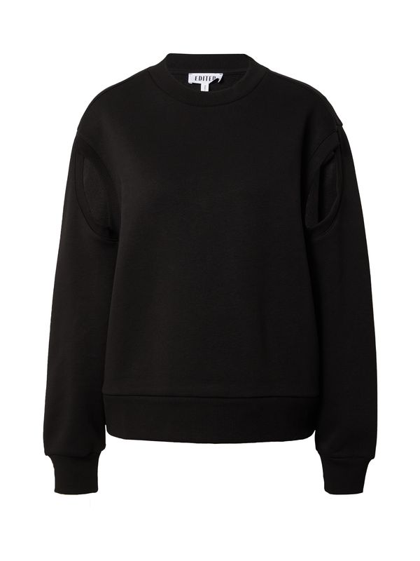 EDITED EDITED Sweater majica 'Valda'  crna
