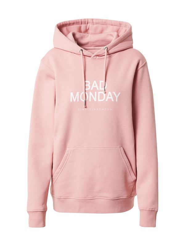 EINSTEIN & NEWTON EINSTEIN & NEWTON Sweater majica 'Bad Monday'  roza / bijela