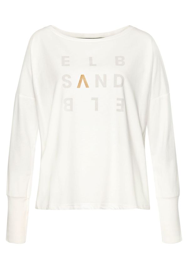 Elbsand Elbsand Majica  pijesak / siva / bijela