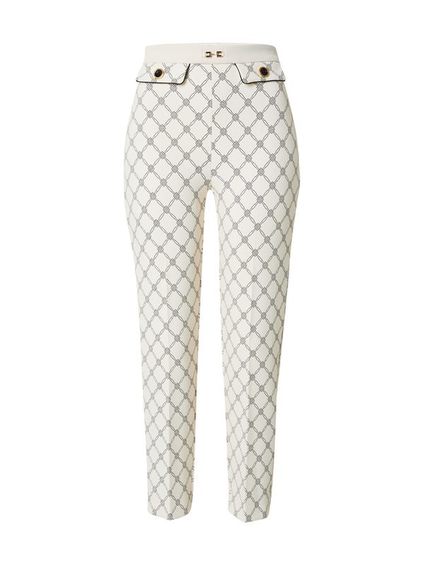 Elisabetta Franchi Elisabetta Franchi Hlače  svijetlobež / crna