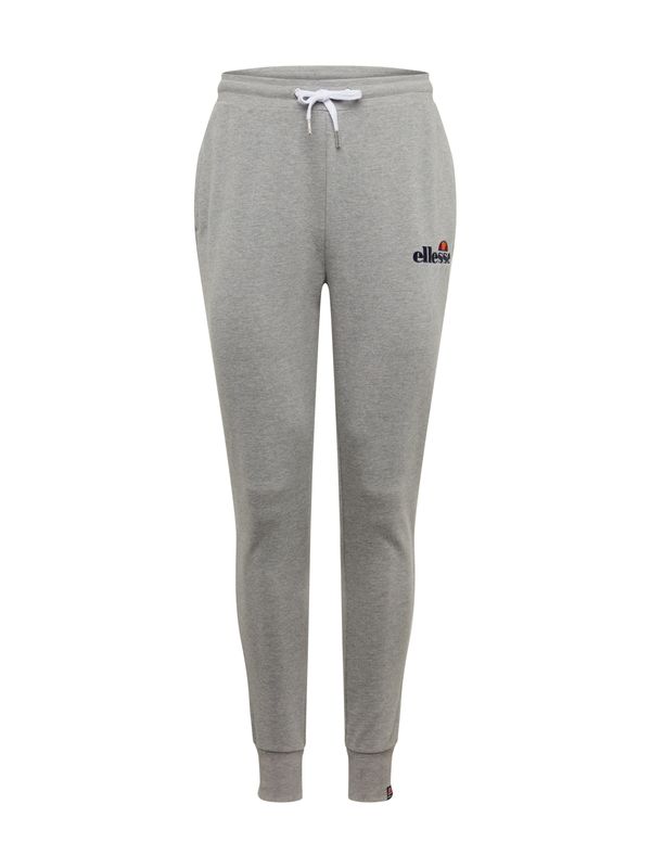ELLESSE ELLESSE Hlače 'Nioro'  siva melange / crna