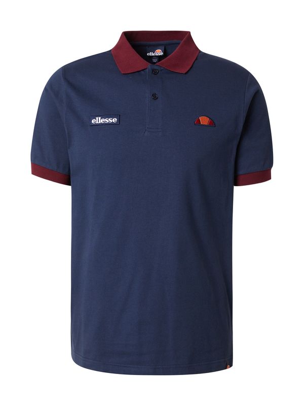 ELLESSE ELLESSE Majica 'Lessepsia'  mornarsko plava / crvena / karmin crvena / bijela