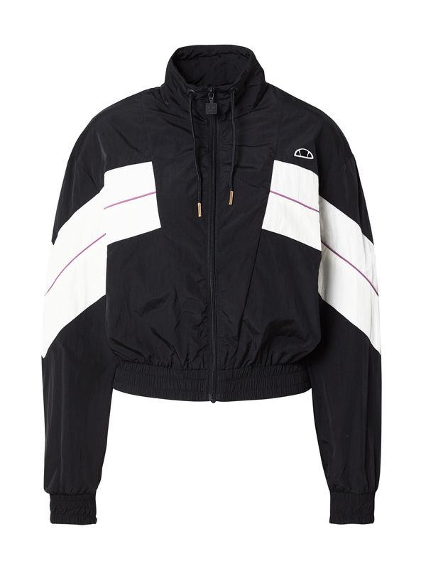 ELLESSE ELLESSE Prijelazna jakna 'Cox '  ljubičasta / crna / bijela