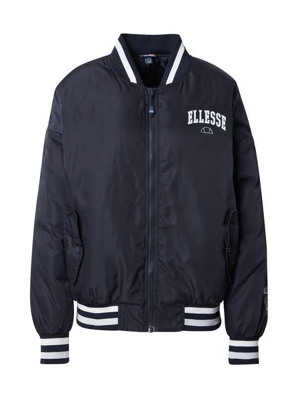 ELLESSE ELLESSE Prijelazna jakna 'Rua'  mornarsko plava / bijela