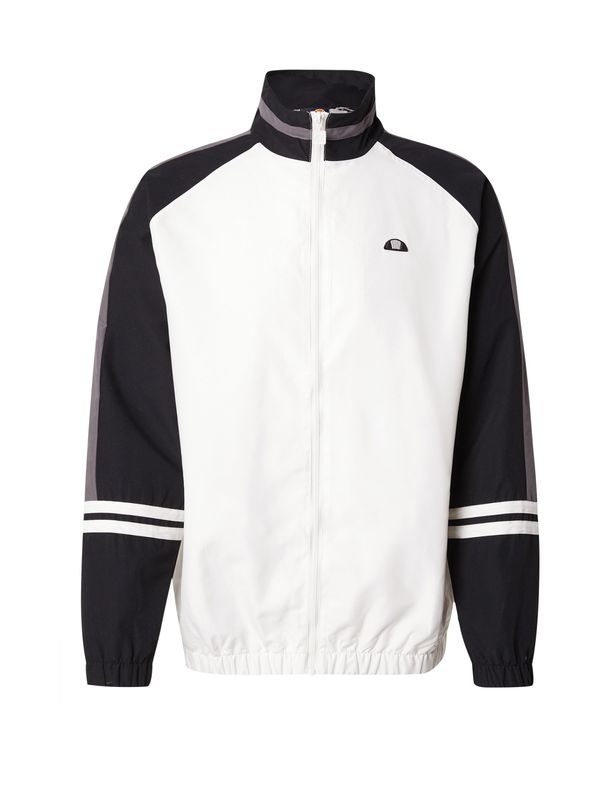 ELLESSE ELLESSE Prijelazna jakna 'Strovina'  siva / crna / prljavo bijela