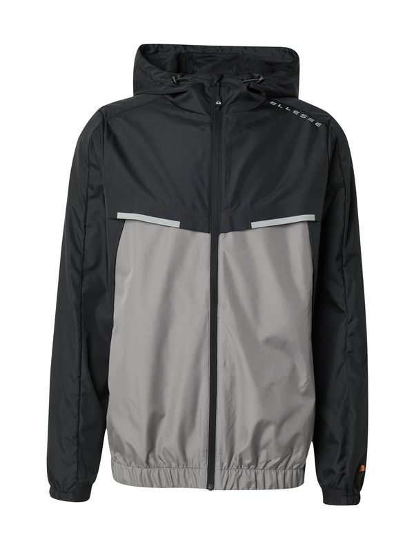 ELLESSE ELLESSE Prijelazna jakna 'Vicious'  siva / crna