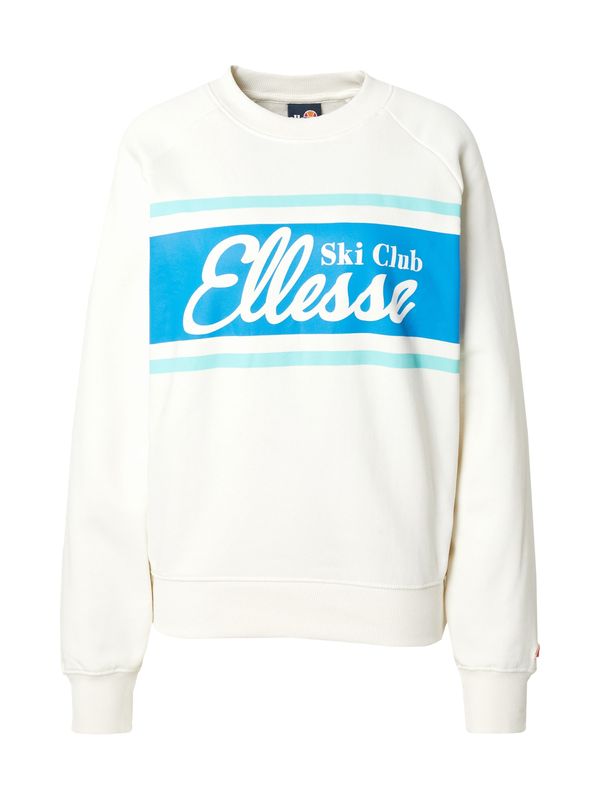 ELLESSE ELLESSE Sweater majica 'Natterer'  nebesko plava / prljavo bijela