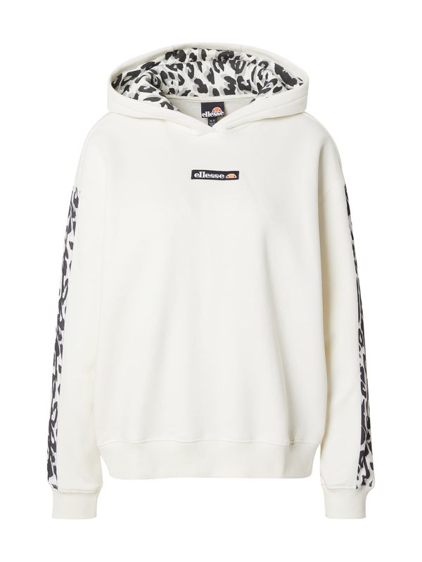 ELLESSE ELLESSE Sweater majica 'Sevila'  crna / prljavo bijela