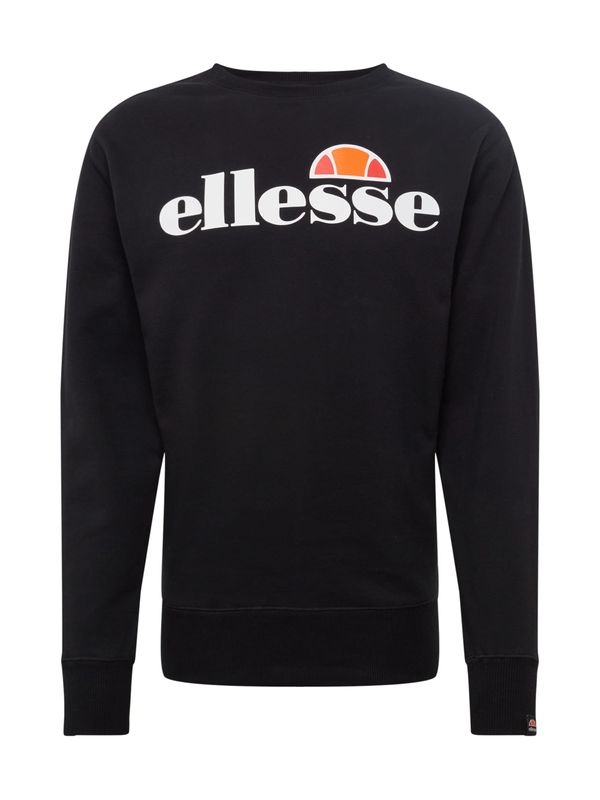ELLESSE ELLESSE Sweater majica 'Succiso'  mandarina / jarko crvena / crna / bijela
