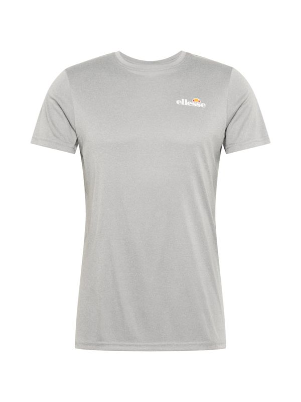 ELLESSE ELLESSE Tehnička sportska majica 'Malbe'  siva melange / bijela
