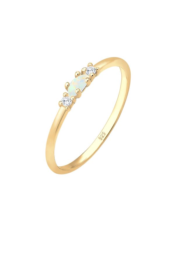 ELLI ELLI Prsten  opal / zlatna