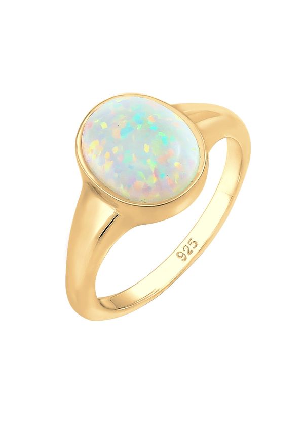 ELLI ELLI Prsten  opal / zlatna