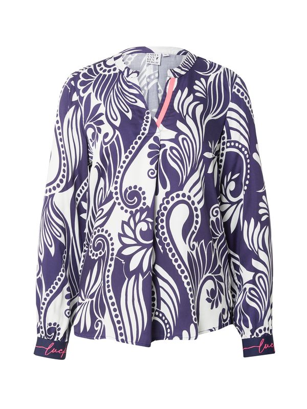 Emily Van Den Bergh Emily Van Den Bergh Bluza  indigo / ružičasta / bijela