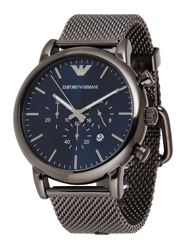 Emporio Armani Emporio Armani Analogni sat  plava / srebro