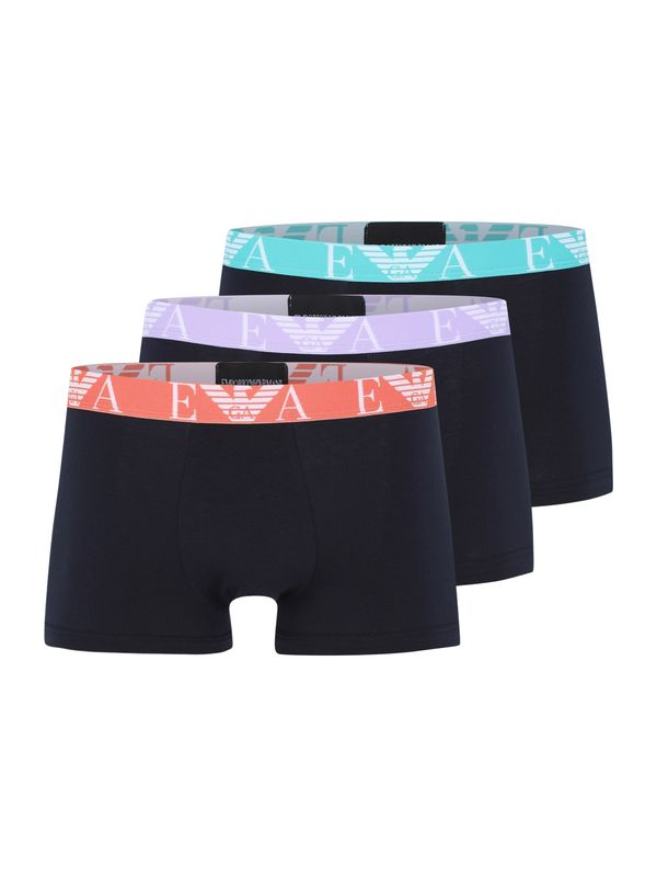 Emporio Armani Emporio Armani Bokserice  morsko plava / tirkiz / lavanda / koraljna